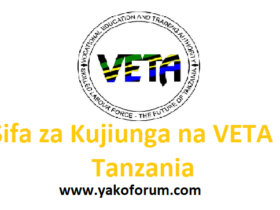 Sifa za Kujiunga na VETA Tanzania