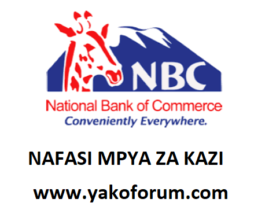 NAFASI za Kazi NBC Bank