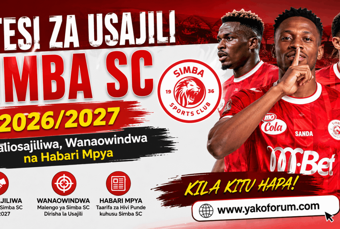 Tetesi za Usajili Simba SC 2026/2027