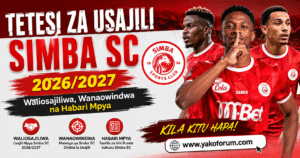 Tetesi za Usajili Simba SC 20262027
