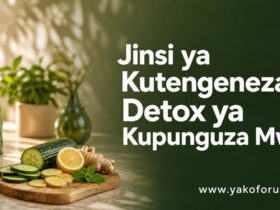 Jinsi ya Kutengeneza Detox ya Kupunguza Mwili