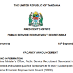 Nafasi za Kazi Baraza la Taifa la Uwezeshaji Wananchi Kiuchumi (NEEC)