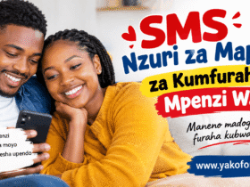 SMS nzuri za mapenzi za kumfurahisha mpenzi wako