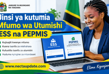 Jinsi ya kutumia Mfumo wa Utumishi ESS na PEPMIS