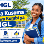 Kozi za Kusoma Chuo kwa Kombi ya HGL