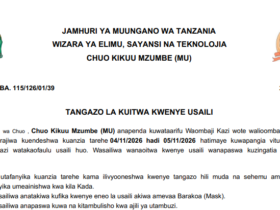 Majina Walioitwa Kwenye Usaili Chuo Kikuu Mzumbe (MU) 20/10/2026