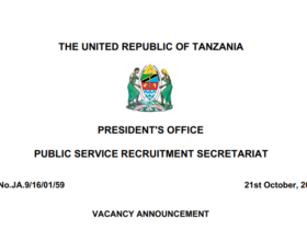 Nafasi za Kazi Taasisi Mbambali za Umma 21/10/2026